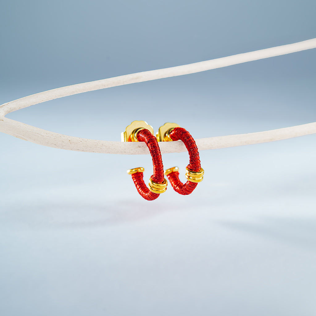 Mini Be Bold Hoops