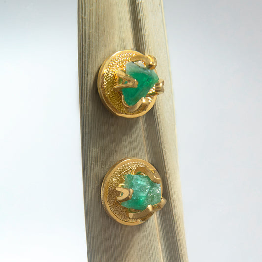 Emerald Studs