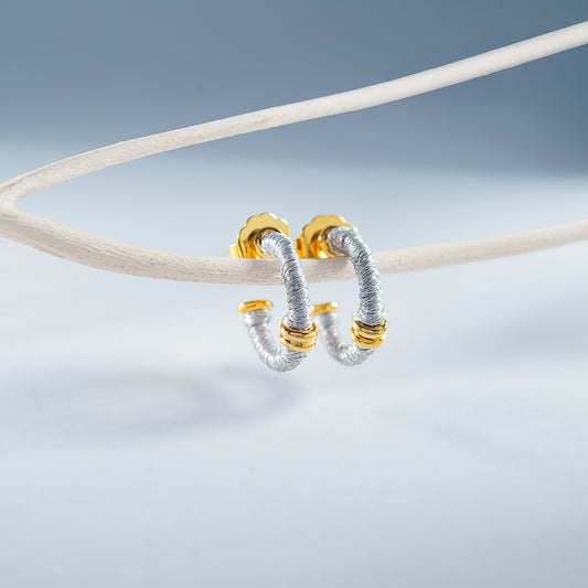 Mini Be Bold Hoops