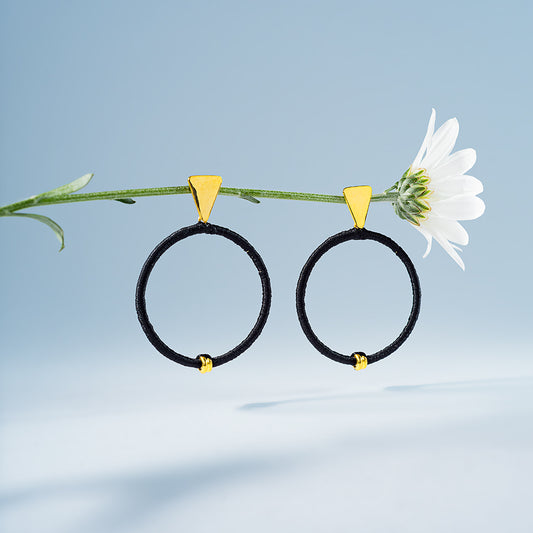Be bold Triangle Hoops